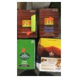 Keurig Coffee. 4 boxes. Green Mountain Dark