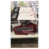 2 brawny professional towels 166 ct.