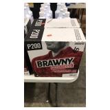 2 brawny professional towels 166 ct.