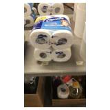 2packs  of Charmin  toilet paper 4 doubles =8