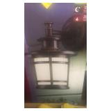 Motion-Sensing Exterior LED Wall Lanter