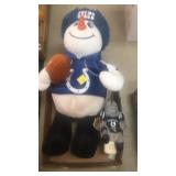 Colts snowman and night light