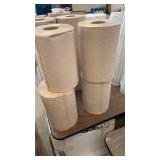 4 paper towel rolls