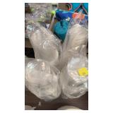 4 plastic cup sleeves