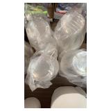 4 plastic cup sleeves