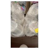 4 plastic cup sleeves