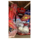 Flat of assorted candy