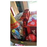 Flat of assorted candy