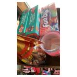 Flat of assorted candy