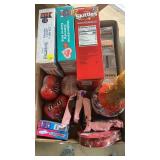 Flat of assorted candy