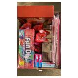 Flat of assorted candy