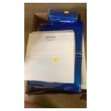 Flat of binder, stirrers and miscellaneous