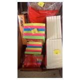 Flat of office supplies