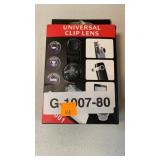 Universal clip lens