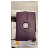Purple tablet case