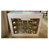 Wonder shop handcrafted glass ornament set