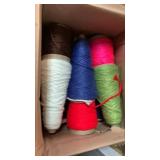 Box of yarn