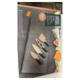 Slate Cheese Board & Cheese Knife Set
