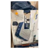 SERTA 18in Raised Queen Inflatable Air Mattress