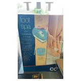 Foot Spa w/bubbles & heat