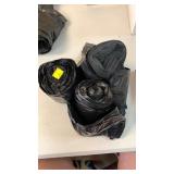 4 rolls of trash bags