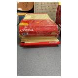 Stack of universal rules pads