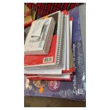 Construction paper and note pads