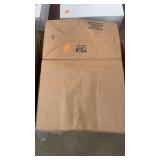 Stack of brown grocery bags