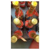 6 bottles of chocolate