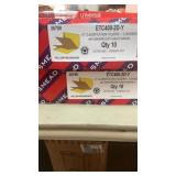 2 boxes of file folders