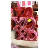 Xo decor and favor bags