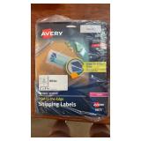 Avery shipping labels