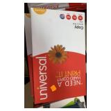3 reams of universal paper