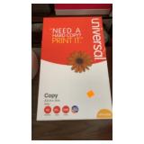 3 reams of universal paper