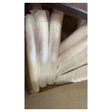 9 sleeves of styrofoam bowls