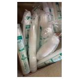 9 sleeves plastic cups