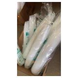 9 sleeves of plastic cups