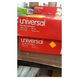 2 boxes of universal top tab file folders