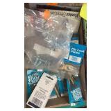 Box of screws and other misc