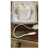 Wireless earbuds with charger