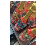 6 bottles of chocolate