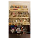 Fishing Tackle Box (loaded w/ tackle misc)