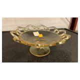 Vintage glass dish
