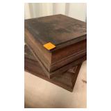 2 Vintage wooden Boxes