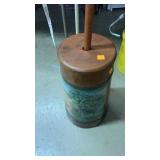 Decorative Wooden Butter Hand Churn
(1987?)