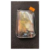 Glass Lighthouse Paperweight