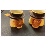 Pair of Vintage F&F Mold & Die Works Quaker Oats