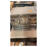 Plastic 15 Drawer Organizer (plastic drawers) w/