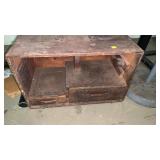 Wooden Box w/Drawers