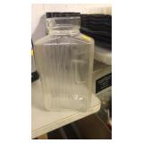 Vintage glass pitcher
